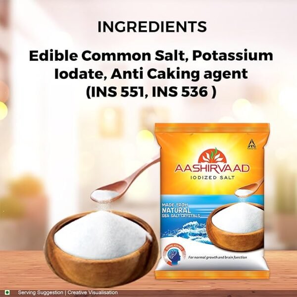 Aashirvaad Salt,with 4-Step advantage, 1kg - Image 2