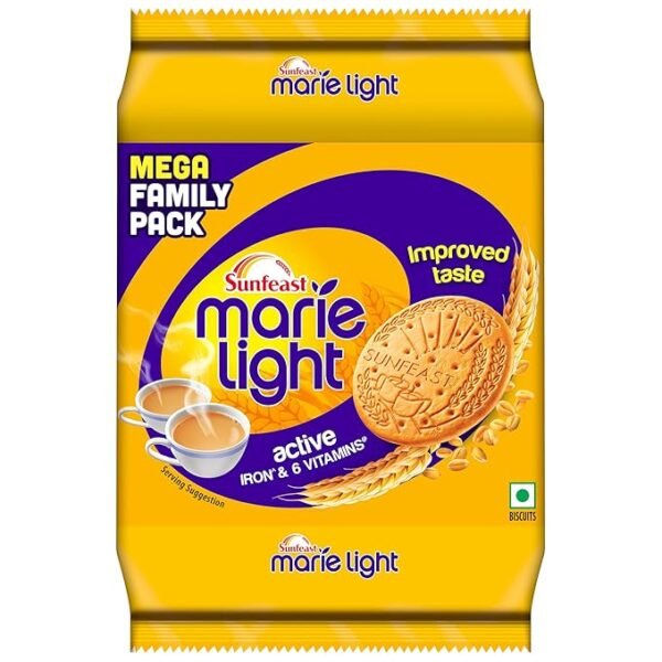 Sunfeast Marie Light Active Bag, Whole, Marie Light - 1 Kg - Image 3