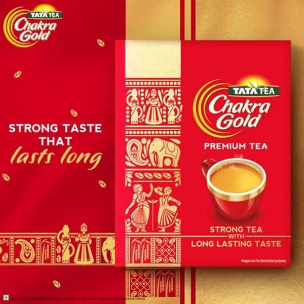 Tata Tea Chakra Gold Dust Tea | Strong Tea with Long Lasting Taste 500 Grams - Image 3