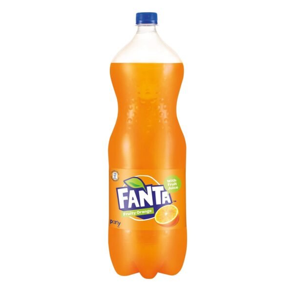 Fanta Orange Flavored Cold Drink | Soft Drink with Added Orange Flavour 2.25 L