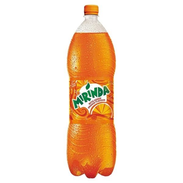 Mirinda - Orange Flavour Soft Drink, 2.25L Bottle