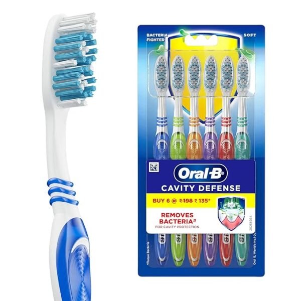 Oral -B, Men, Women, Adults 6 Pieces, Soft