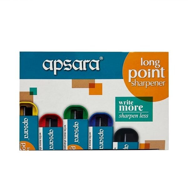 Apsara Long Point Sharpeners, Comfortable Grip, Highly Durable, Anti-rust, Scientifically -Sigle Peice - Image 5