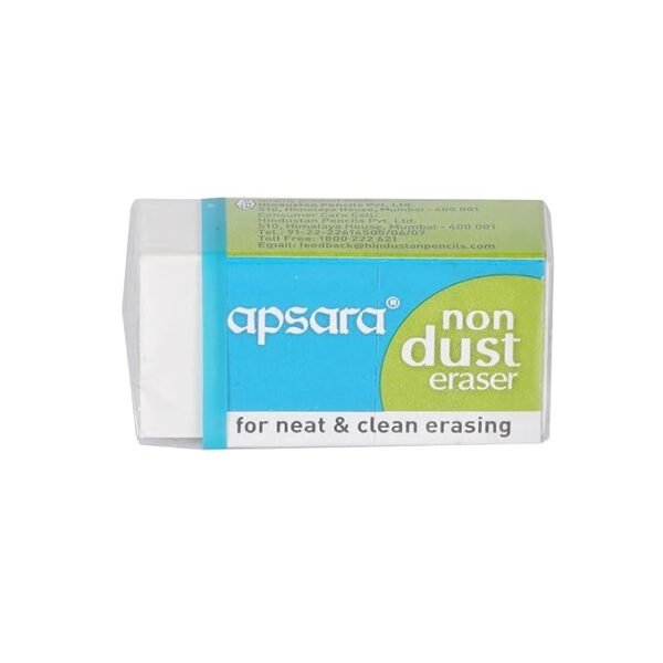 Apsara Non Dust Eraser-Sigle Peice - Image 2