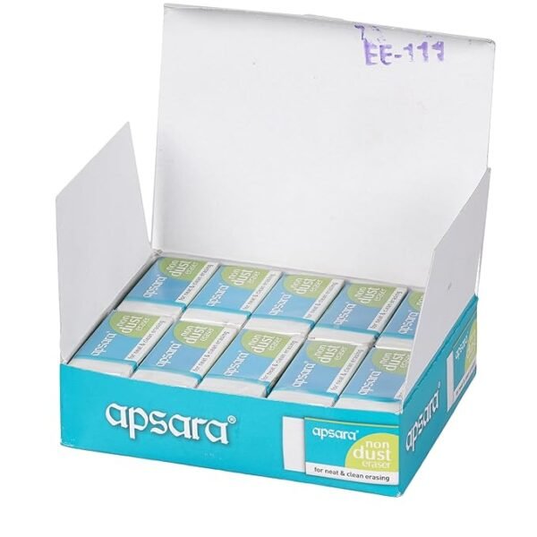 Apsara Non Dust Erasers - Pack of 20 - Image 5