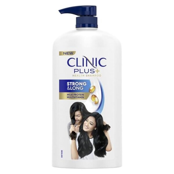 Clinic Plus Strong & Long Shampoo 1 L|| With Milk Proteins & Multivitamins for Healthy and Long Hair