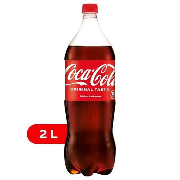 Coca-Cola Original Taste Cola Soft Drink Pet Bottle, 2 L - Image 5