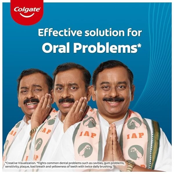 Colgate Active Salt Toothpaste,  Combo Pack of 200g+200g+100g - Image 2