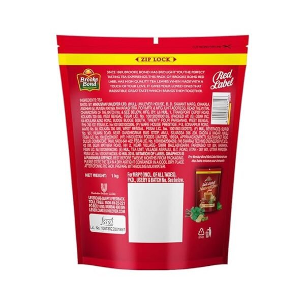 Red Label Tea 1 kg Pack, Strong Chai from the Best Chosen Leaves, Rich in Healthy Flavonoids - Image 5