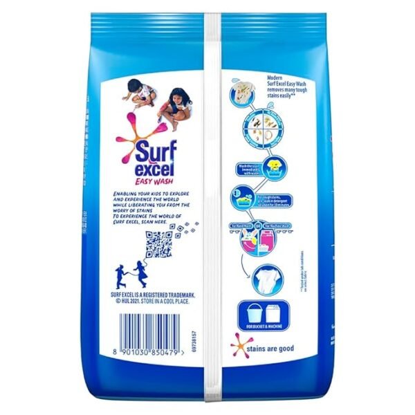 Surf Excel Easy Wash Detergent Powder - 500 g - Image 6