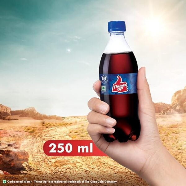 Thums Up Soft Drink | PET Bottle, Sigle Bottle - 250 ml - Image 3