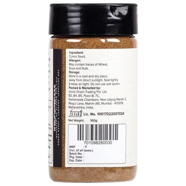 Urban Platter Cumin Seed (Jeera) Powder,జీలకర్ర పొడి,(JILAKARRA PODI)-100g - Image 7