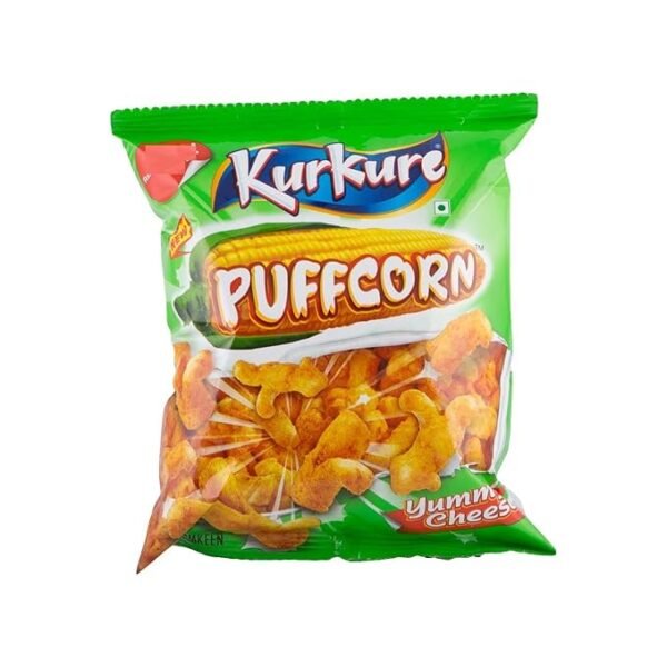 Kurkure Yummy Cheese Puffcorn 28g Pouch