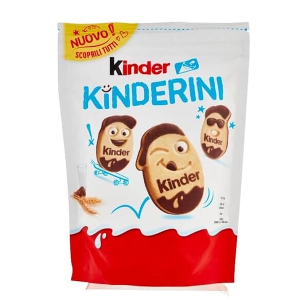 Kinder Kinderini Tasty Snack With Many Fun Shapes, 20pcs, 250g (Imported UAE)